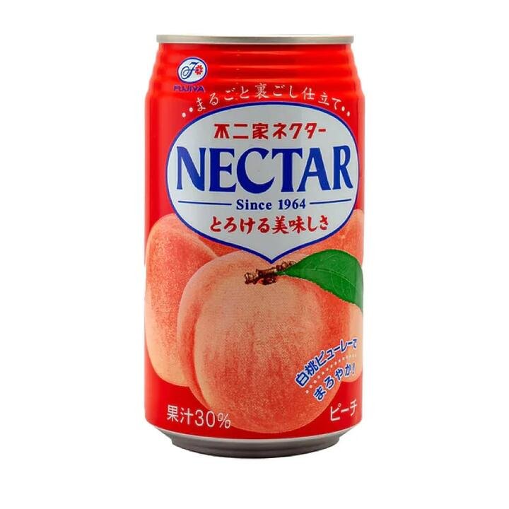 Morinaga Nectar White Peach Juice Can 350ml Gourmet Grocer Morinaga Nectar White Peach Juice Can 350ml