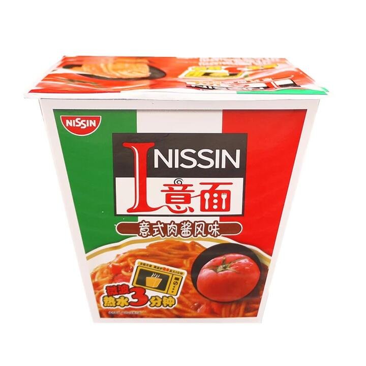 Nissin Cup Noodles Italian Bolognese Flavor – 113g Gourmet Grocer Nissin Cup Noodles Italian Bolognese Flavor - 113g
