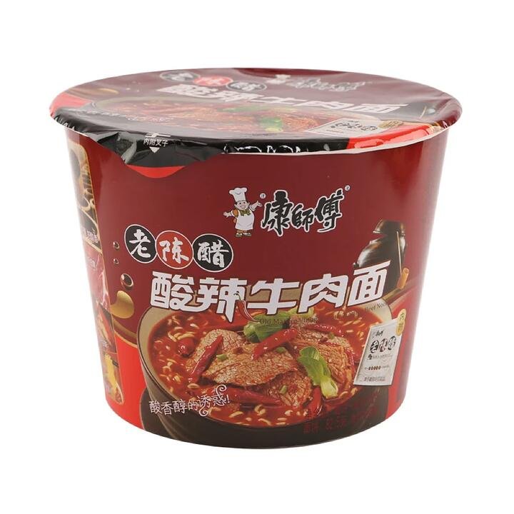 Master Kong Instant Noodles – Sour and Spicy Beef with Aged Vinegar Flavor 122g Gourmet Grocer Master Kong Instant Noodles - Sour and Spicy Beef with Aged Vinegar Flavor 122g