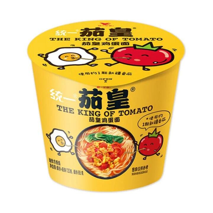 Uni-President The King of Tomato Egg Noodles – 120g Gourmet Grocer Uni-President The King of Tomato Egg Noodles - 120g