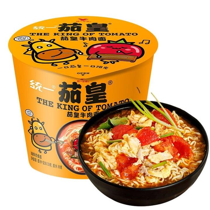 Uni-President The King of Tomato Beef Noodles – 128g Gourmet Grocer Uni-President The King of Tomato Beef Noodles - 128g