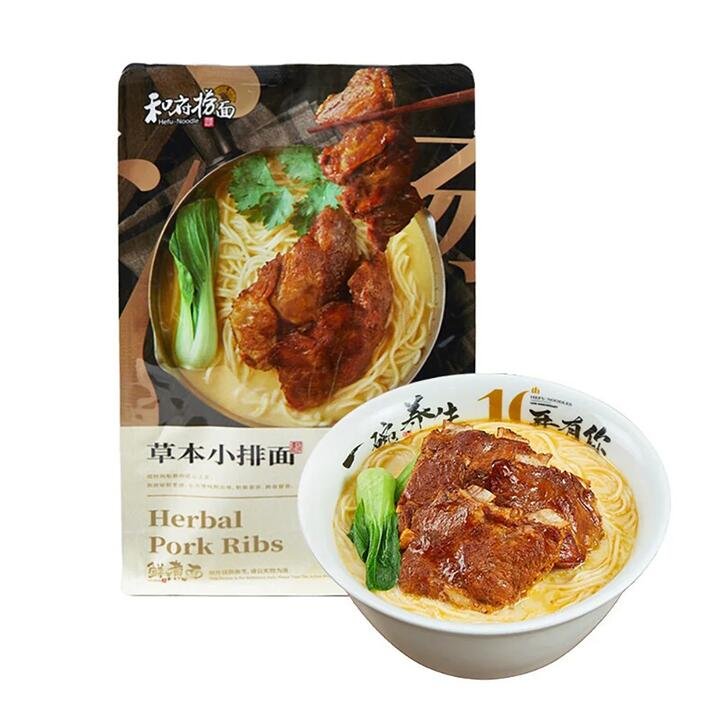 Hefu-Noodle Herbal Pork Ribs Noodles - 209g