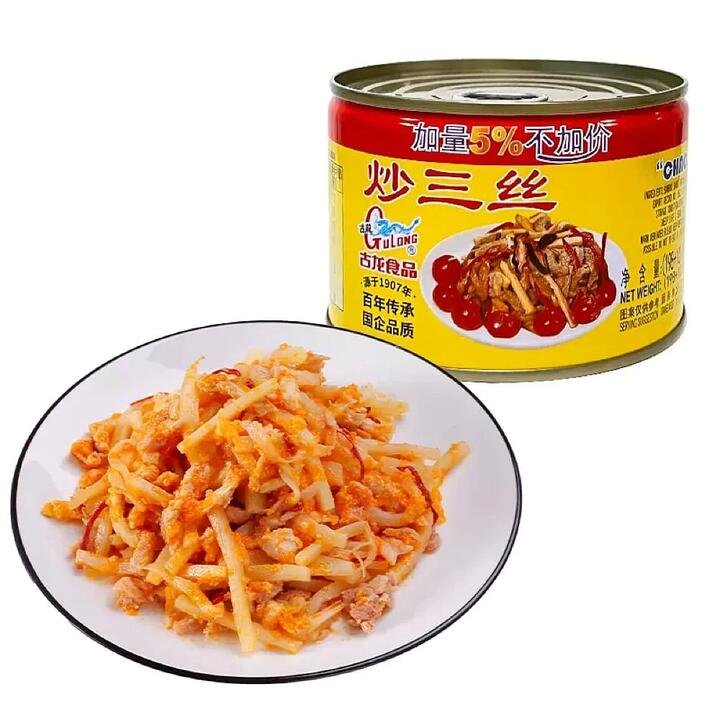 GuLong Stir-Fried Three Shreds 198g Gourmet Grocer GuLong Stir-Fried Three Shreds 198g