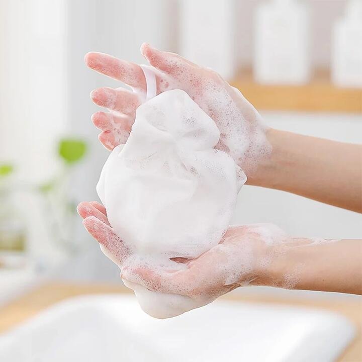 FaSoLa Facial Cleansing Foam Net - White