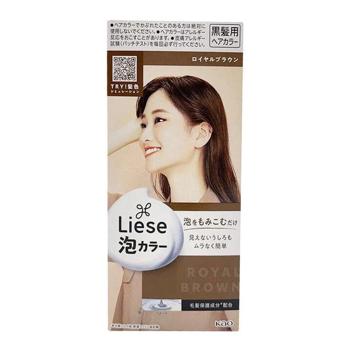 Kao Foam Hair Dye in Royal Brown