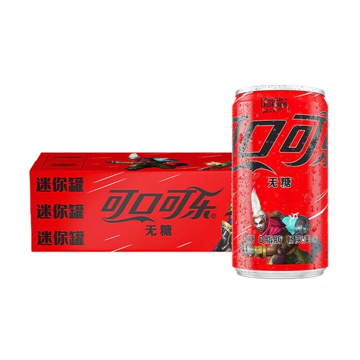 Coca-Cola Zero Sugar Mini Cans - 200ml x 12