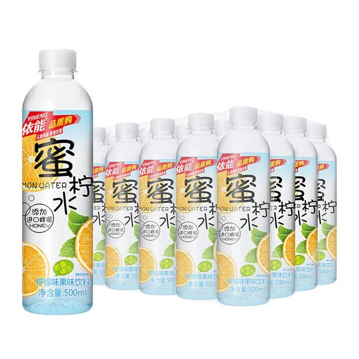 Yineng Honey Lemon Water Beverage - 500ml x 24 Bottles
