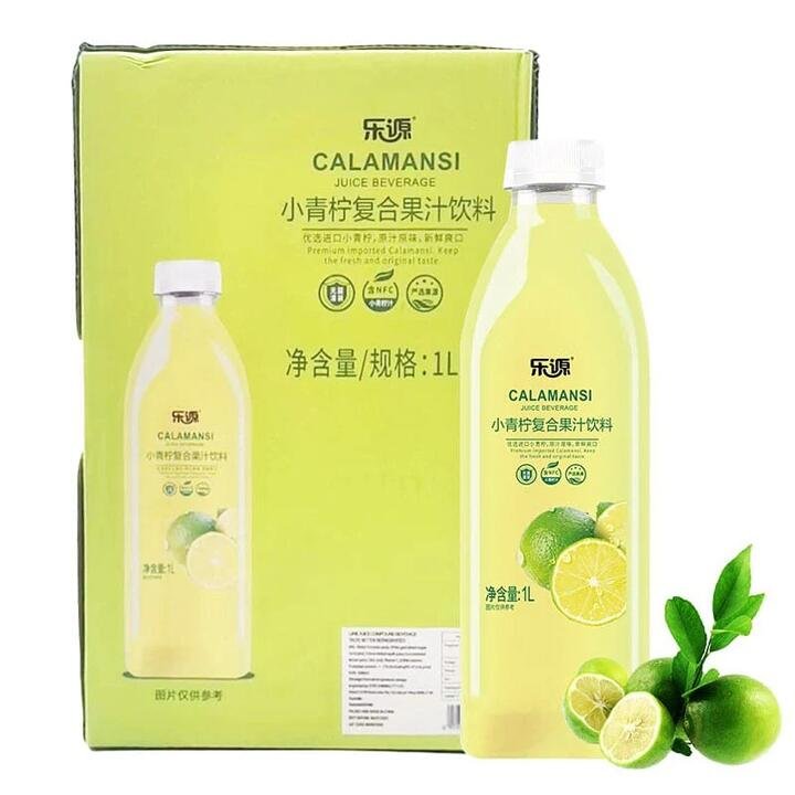 Le Yuan Small Lime Mixed Fruit Juice Drink 1L*6 Bottles/Case Gourmet Grocer Le Yuan Small Lime Mixed Fruit Juice Drink 1L*6 Bottles/Case