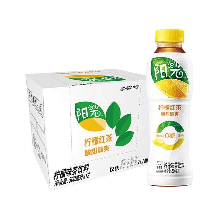 Coca-Cola Sugar-Free Lemon Tea - 500ml x 12