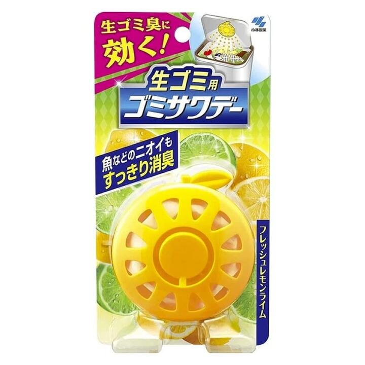 Kobayashi Pharmaceutical Lemon Scented Deodorising Garbage Bin Stickers 2.7ml Gourmet Grocer Kobayashi Pharmaceutical Lemon Scented Deodorising Garbage Bin Stickers 2.7ml