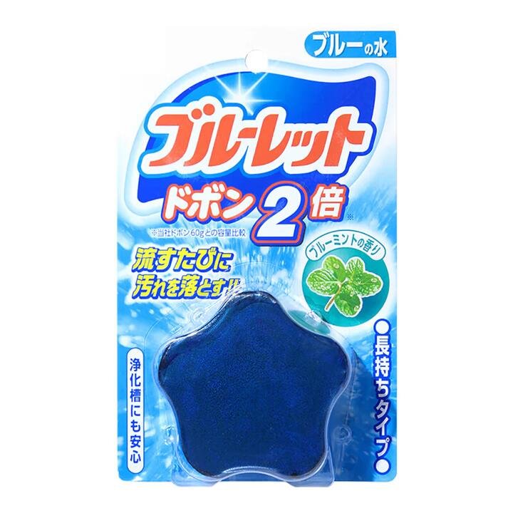 Kobayashi Pharmaceutical Toilet Cleaning Block, Fresh Mint Scent, Single Pack Gourmet Grocer Kobayashi Pharmaceutical Toilet Cleaning Block, Fresh Mint Scent, Single Pack