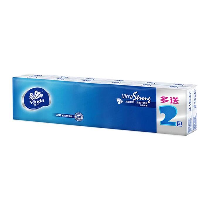 Vinda Ultra Tough 4-Ply Paper Handkerchiefs, 7 Sheets per Pack, 12 Packs Included Gourmet Grocer Vinda Ultra Tough 4-Ply Paper Handkerchiefs, 7 Sheets per Pack, 12 Packs Included
