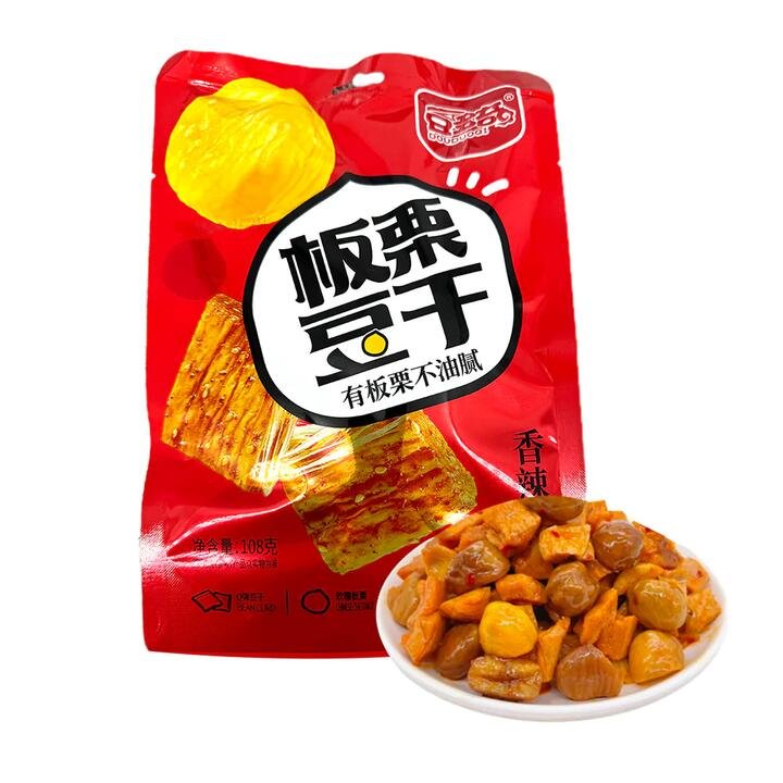 Doudouqi Spicy Chestnut Bean Curd - 108g
