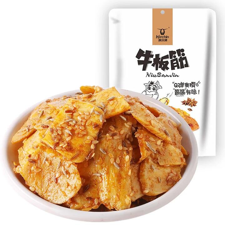 Kerchin BBQ Flavor Beef Tendon – 88g Gourmet Grocer Kerchin BBQ Flavor Beef Tendon - 88g
