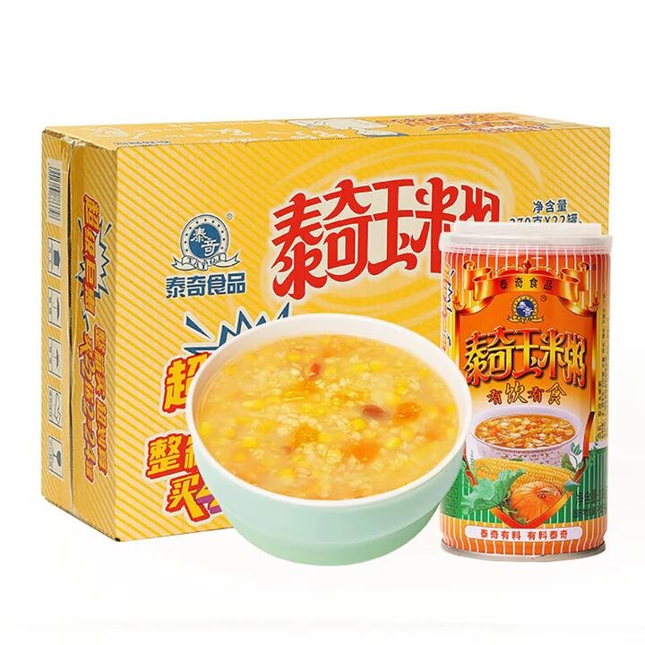 Taichi Corn Eight-Treasure Congee – 370g x 24 Cans/Box Gourmet Grocer Taichi Corn Eight-Treasure Congee - 370g x 24 Cans/Box
