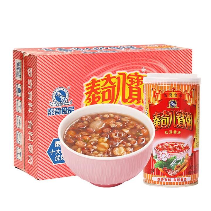 Taichi Red Bean Eight Treasures Porridge – 370g x 24 Cans Gourmet Grocer Taichi Red Bean Eight Treasures Porridge - 370g x 24 Cans