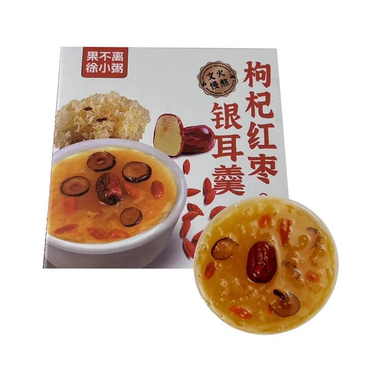 Xu Xiaozhou Goji Berry and Red Date Tremella Soup – 200g Gourmet Grocer Xu Xiaozhou Goji Berry and Red Date Tremella Soup - 200g