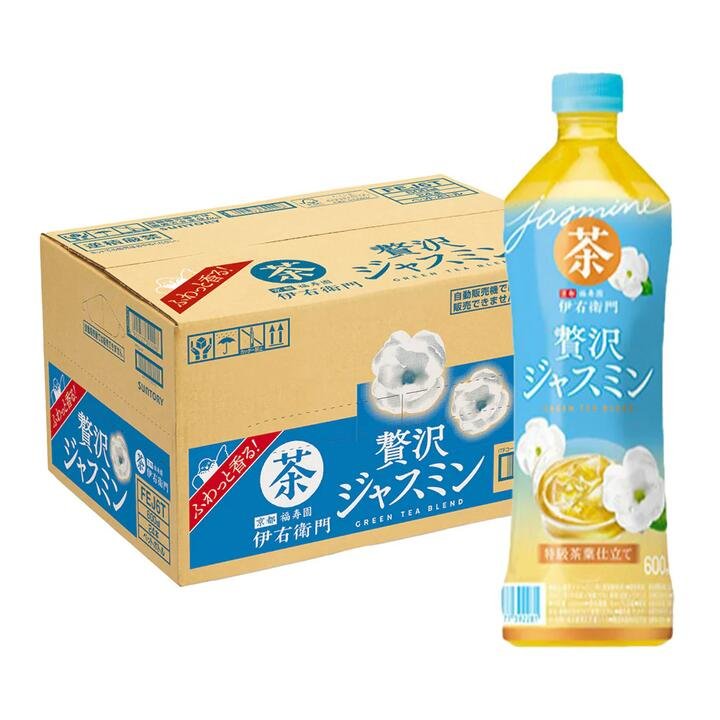 Suntory Iyemon Jasmine Tea – 600ml x 24 Bottles Gourmet Grocer Suntory Iyemon Jasmine Tea - 600ml x 24 Bottles