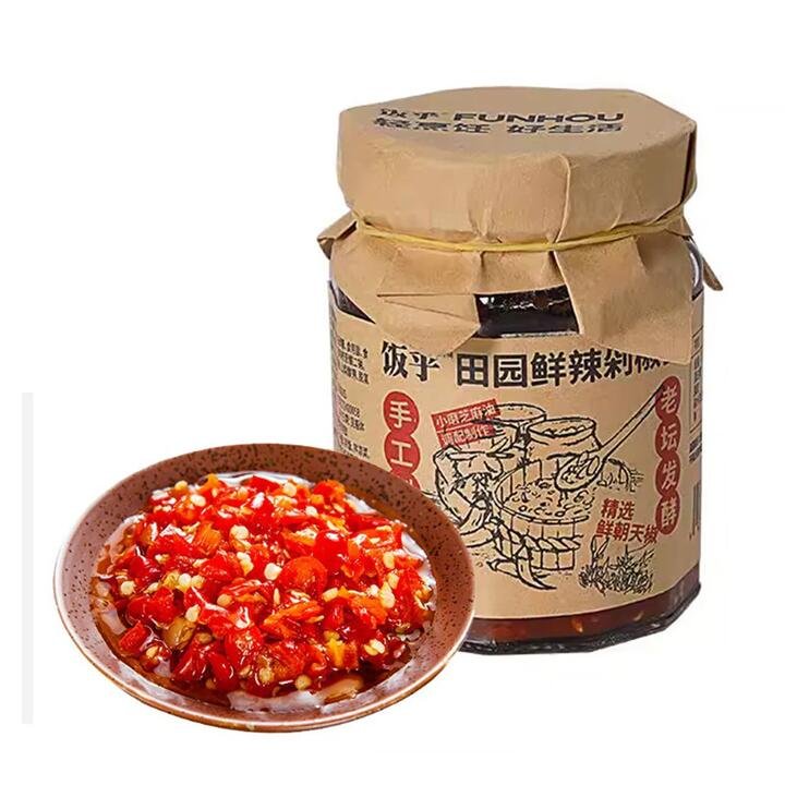 Fanhu Fresh Spicy Chopped Chili Sauce - 230g