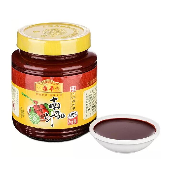 Ding Feng Fermented Red Bean Curd Sauce - 440ml