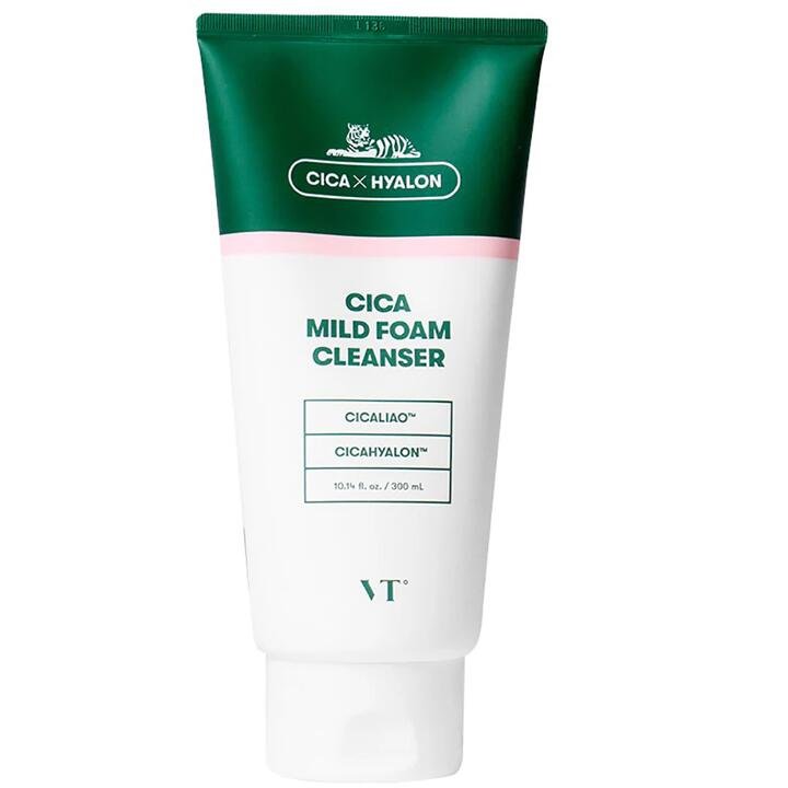 VT Cica Mild Foam Cleanser – 300ml Gourmet Grocer VT Cica Mild Foam Cleanser - 300ml