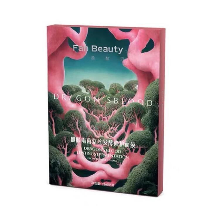 FanBeauty Dragon's Blood Mushroom Soothing Facial Mask