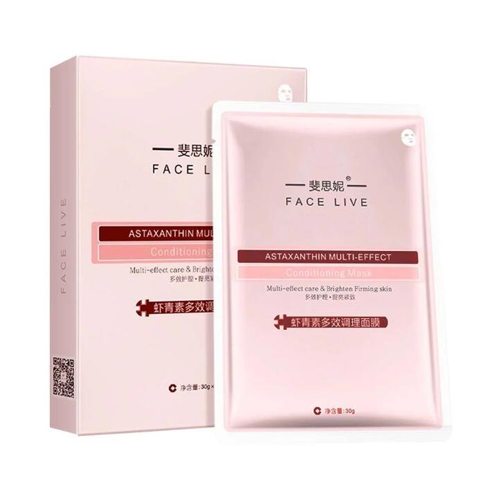 Face Live Astaxanthin Multi-Effect Conditioning Mask