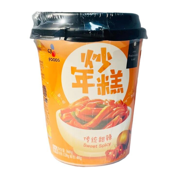 CJ Sweet Spicy Tteokbokki Cup - 160g