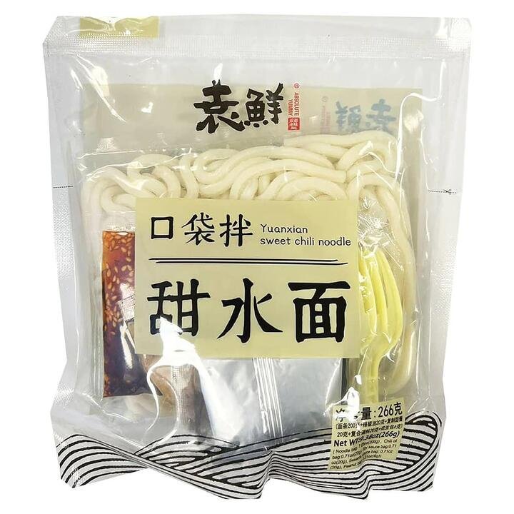 Yuanxian Sweet Chili Noodles – 266g Gourmet Grocer Yuanxian Sweet Chili Noodles - 266g