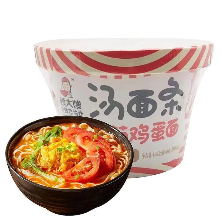 Gudasao Tomato and Egg Flavor Soup Noodles - 130g