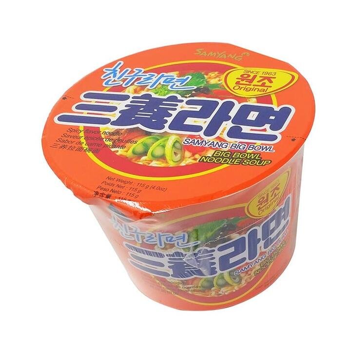 Samyang Big Bowl Noodle Soup - 115g