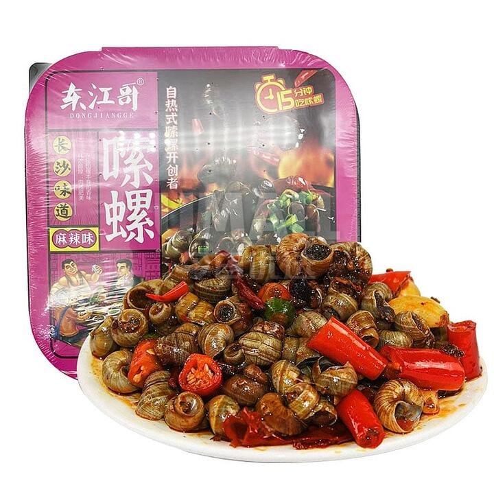 Dongjiangge Self-Heating Szechuan Spicy Snail - 438g