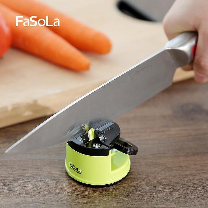 FaSoLa Knife Sharpener - Wasabi Green, 6.1cm Diameter