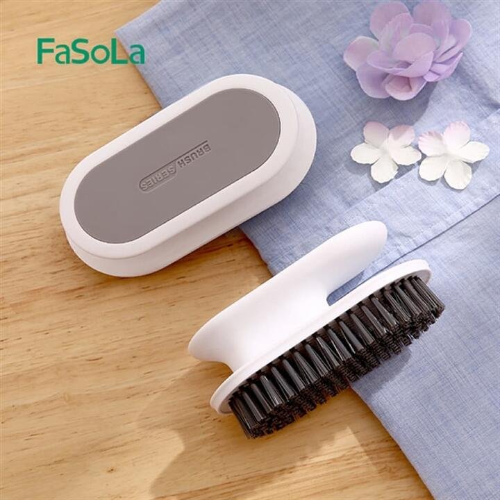 FaSoLa Laundry Brush – White, 12.2*6.6*5.6cm Gourmet Grocer FaSoLa Laundry Brush - White, 12.2*6.6*5.6cm