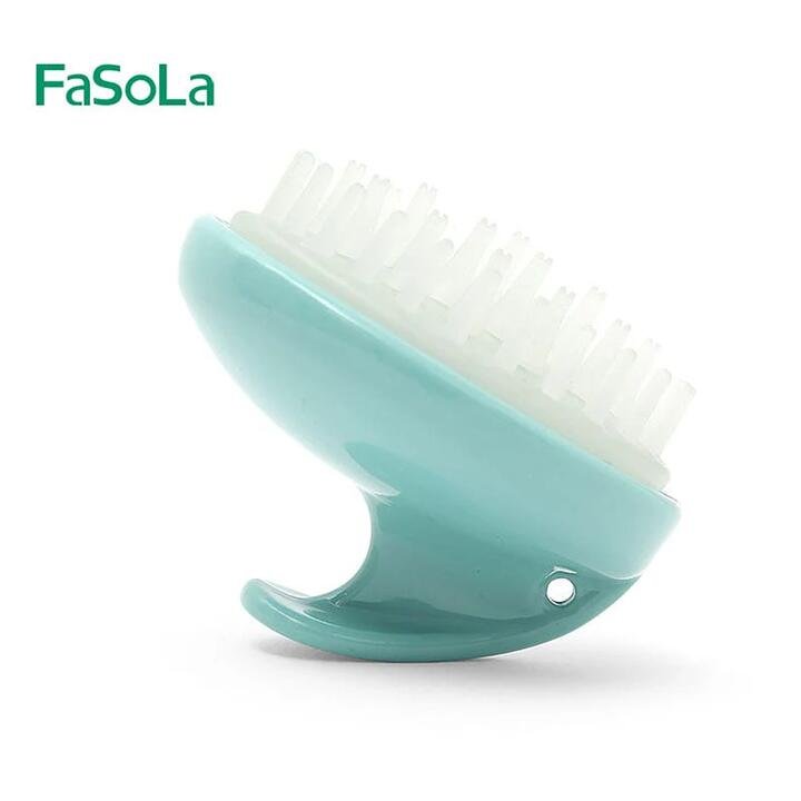 FaSoLa Home Shampoo Massage Brush – Transparent, 9x8x8cm Gourmet Grocer FaSoLa Home Shampoo Massage Brush - Transparent, 9x8x8cm