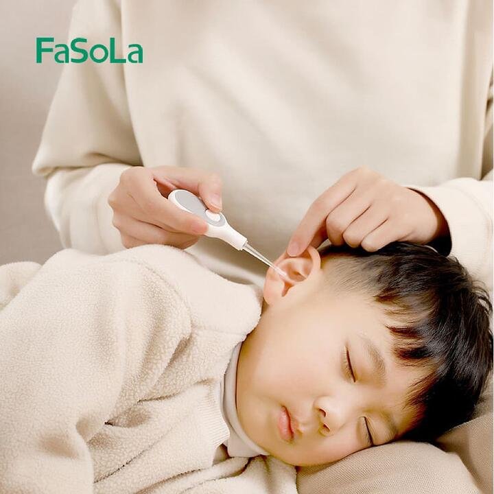 FaSoLa Illuminated Ear Pick – Beige, 10.9*2.9*1.4cm Gourmet Grocer FaSoLa Illuminated Ear Pick - Beige, 10.9*2.9*1.4cm