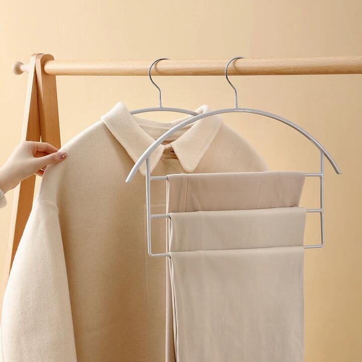 FaSoLa Multi-Layer Clothes and Pants Hanger – 1 Piece Gourmet Grocer FaSoLa Multi-Layer Clothes and Pants Hanger - 1 Piece