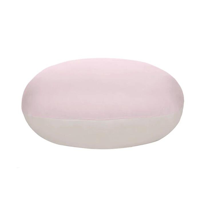 Lifease Japanese Style Soft Plush Pillow - Pink and Coffee