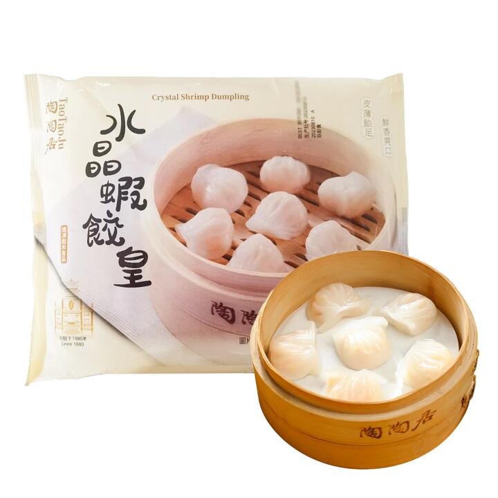 Taotaoju Frozen Crystal Shrimp Dumplings - 360g