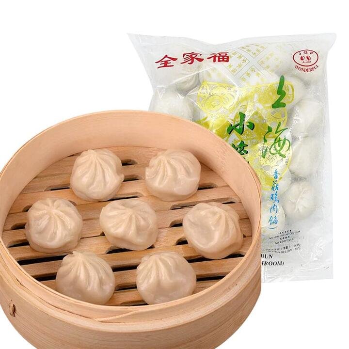 Family Fortune Frozen Shanghai Chicken & Mushroom Soup Dumplings - 600g