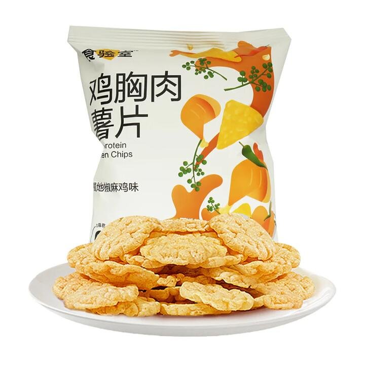 Shiyan Lab Chicken Breast Chips - Sichuan Pepper Chicken Flavor - 30g