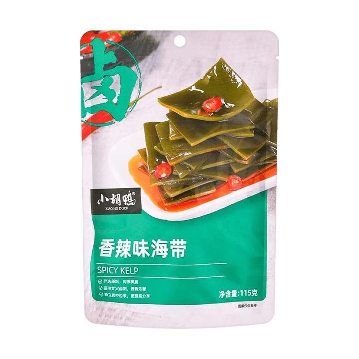 Xiao Hu Duck Spicy Kelp – 115g Gourmet Grocer Xiao Hu Duck Spicy Kelp - 115g