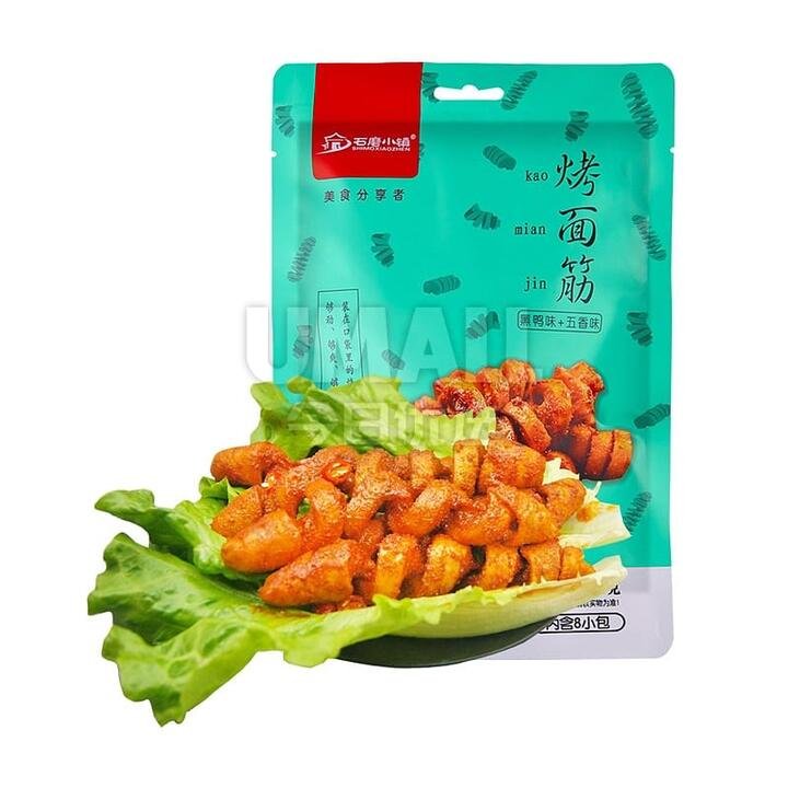 Shimo Town Grilled Gluten Black Duck & Five-Spice Flavor - 100g