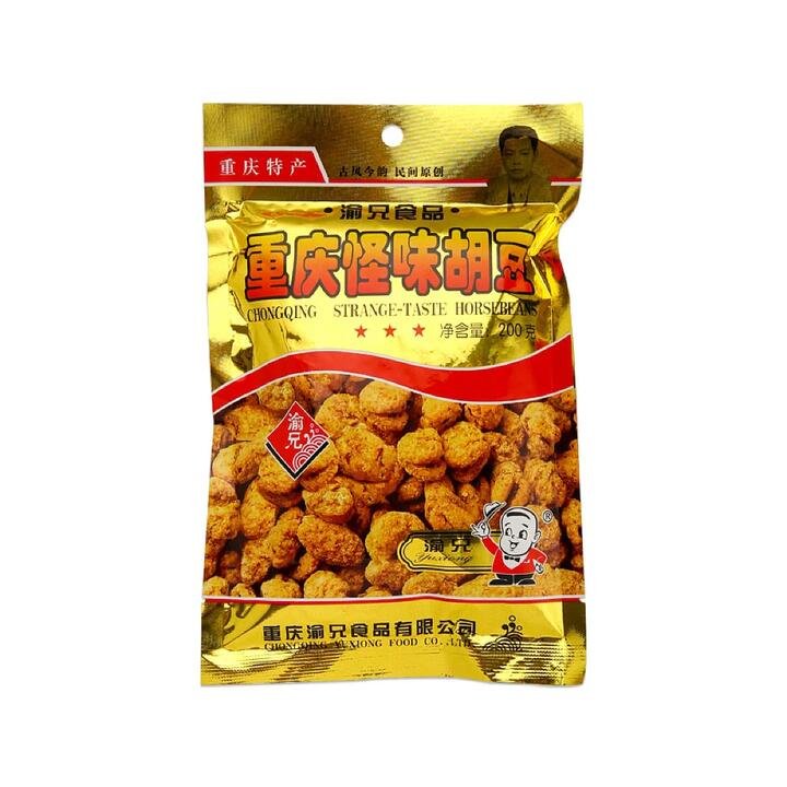 Yuxiong Chongqing Strange-Taste Horsebeans – 200g Gourmet Grocer Yuxiong Chongqing Strange-Taste Horsebeans - 200g