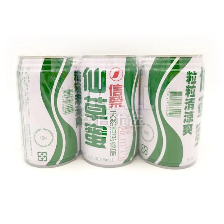 Shin Rong Grass Jelly Drink - 320g x 6 Pack
