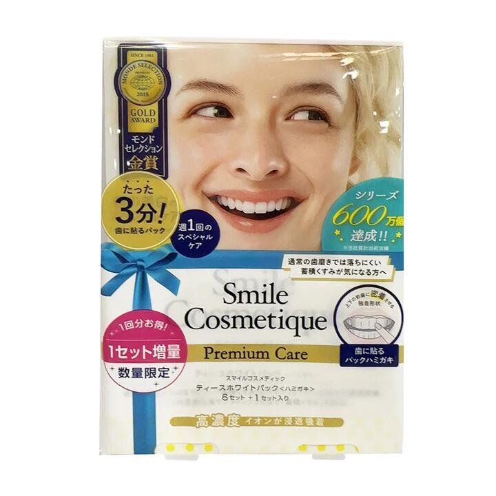 Smile Cosmetique Teeth Whitening Strips - 2.5g x 6 Packs