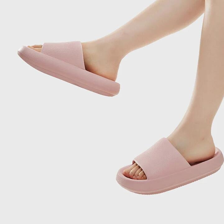 Youdiao Ultra-Soft Thick-Soled EVA Slippers – Pink, Size 37-38 Gourmet Grocer Youdiao Ultra-Soft Thick-Soled EVA Slippers - Pink, Size 37-38