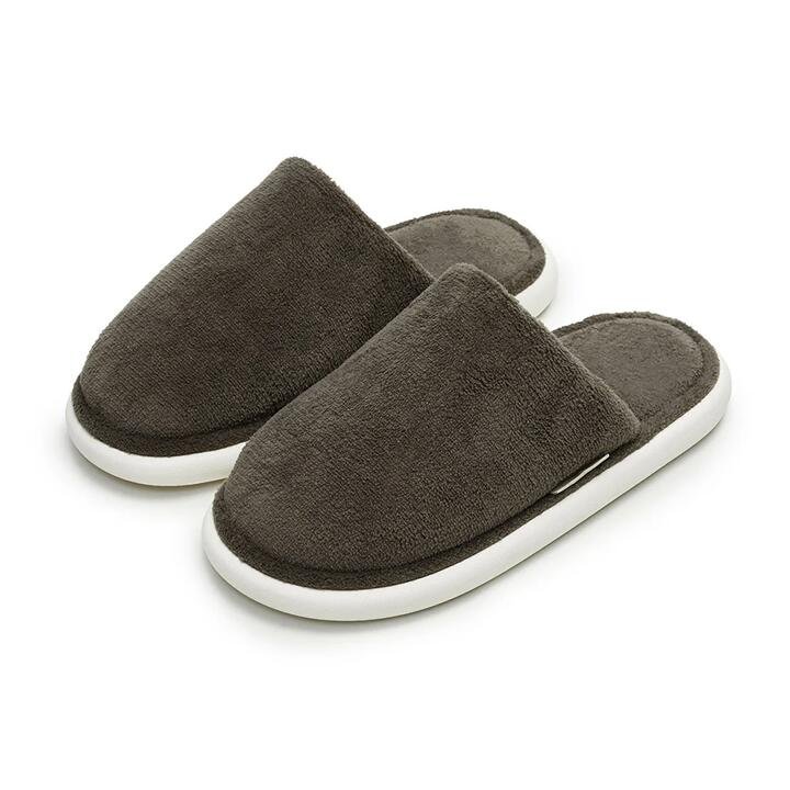 YouDiao Men’s Cotton Slippers – Cocoa Brown, Size 40-41 Gourmet Grocer YouDiao Men's Cotton Slippers - Cocoa Brown, Size 40-41