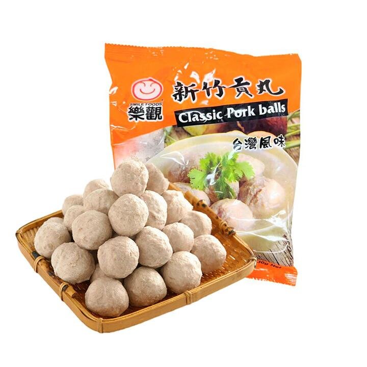 Smile Foods Frozen Taiwanese Style Hsinchu Pork Balls – 430g Gourmet Grocer Smile Foods Frozen Taiwanese Style Hsinchu Pork Balls - 430g