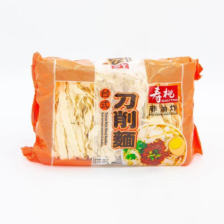 Sautao Non-Fried Taiwanese Style Sliced Noodles - 400g